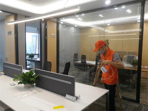 高潔雅除甲醛辦公室案例:中國人壽大廈